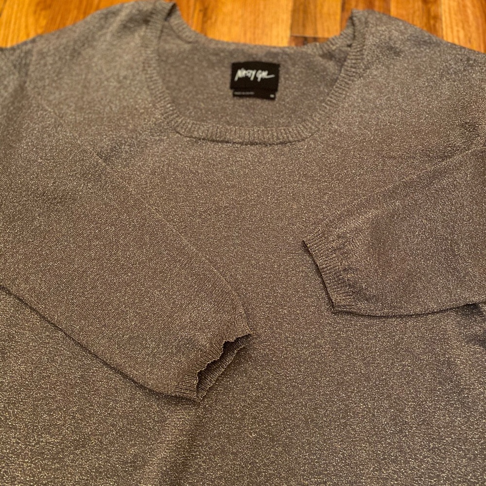 Nasty gal glitter top!
